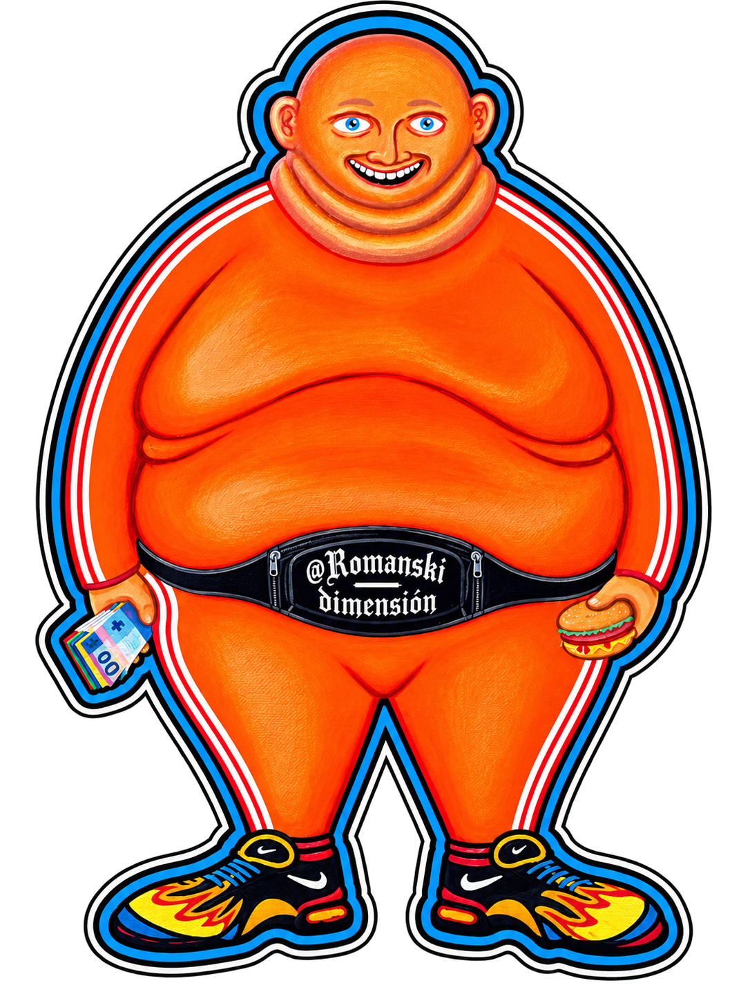 Personaje naranja de Romanski Dimension